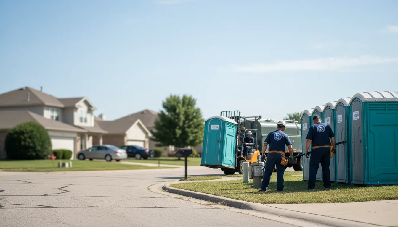 Porta Potty Rental in Wright, KS near me